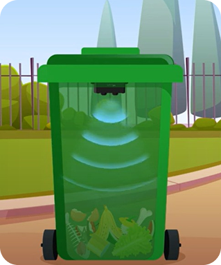 Smart Bin with Full Signal